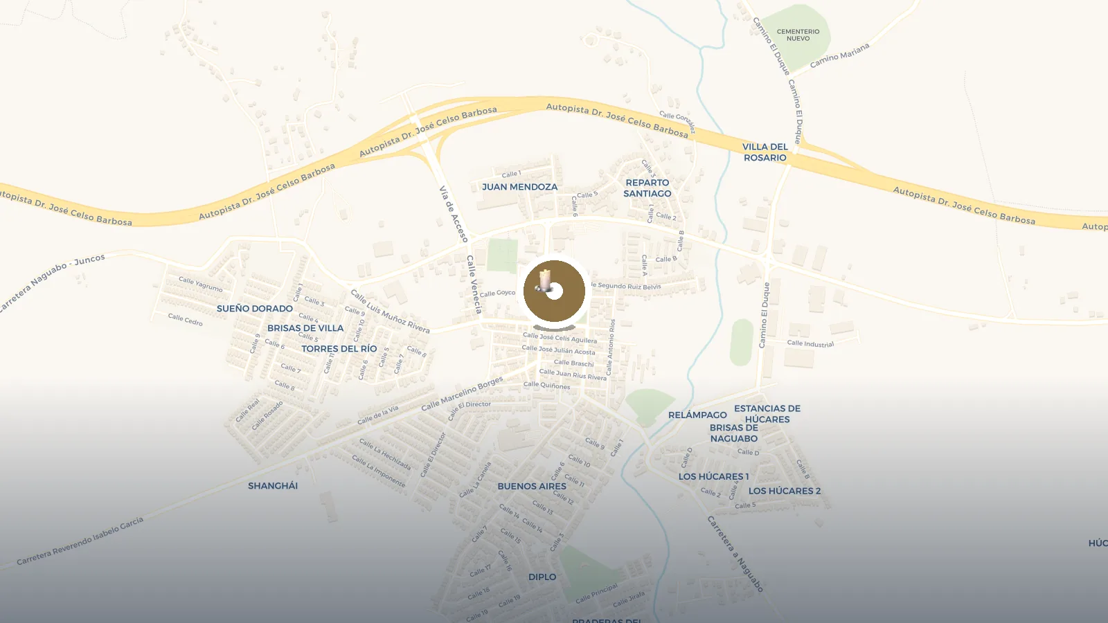 Mapa de Parroquia Nuestra Señora del Rosario