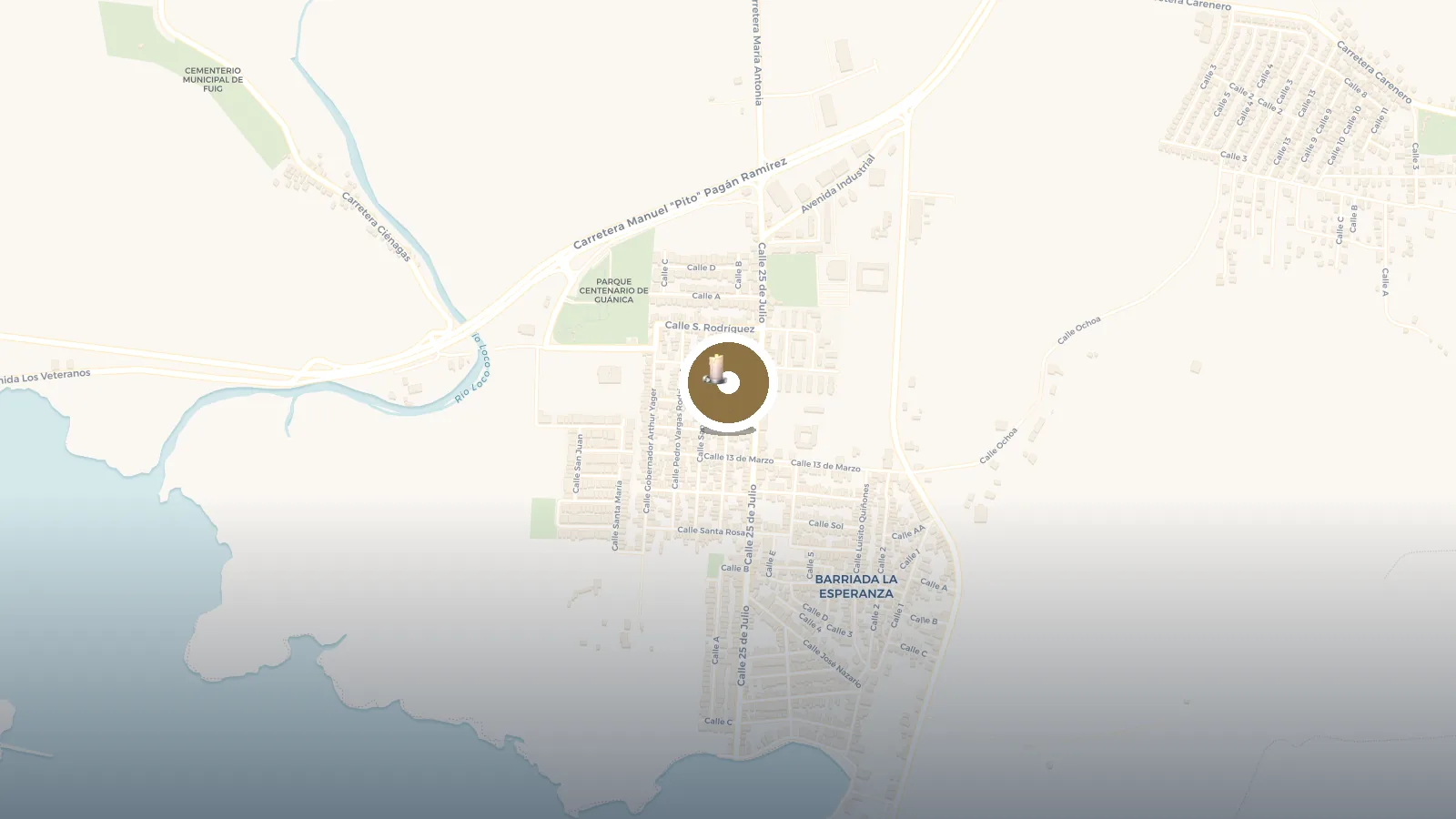 Mapa de Parroquia San Antonio Abad