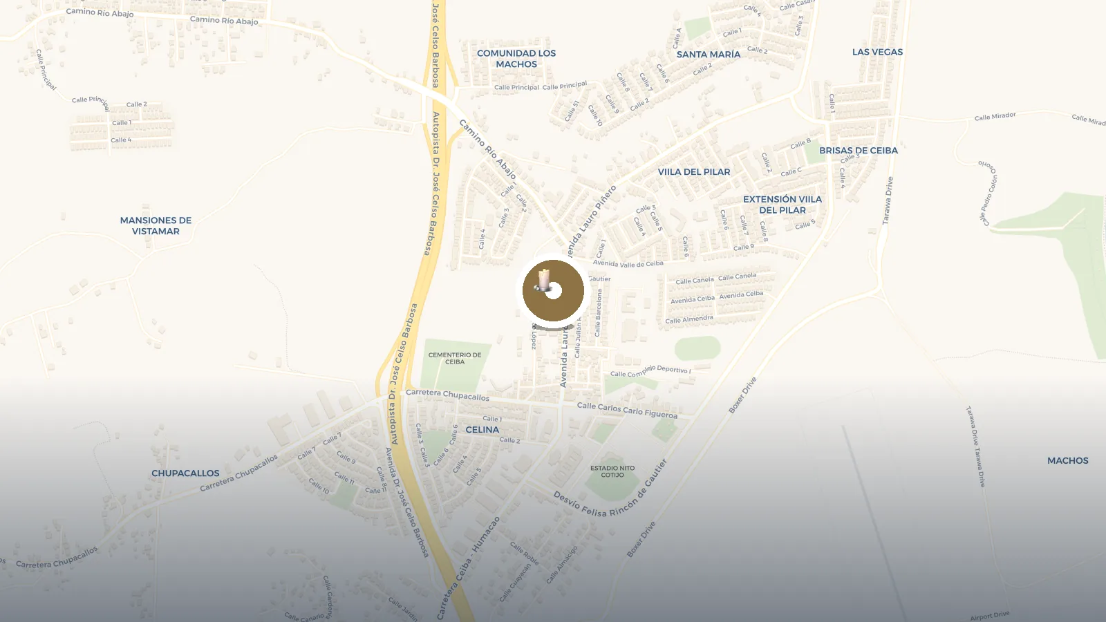 Mapa de Parroquia San Antonio de Padua