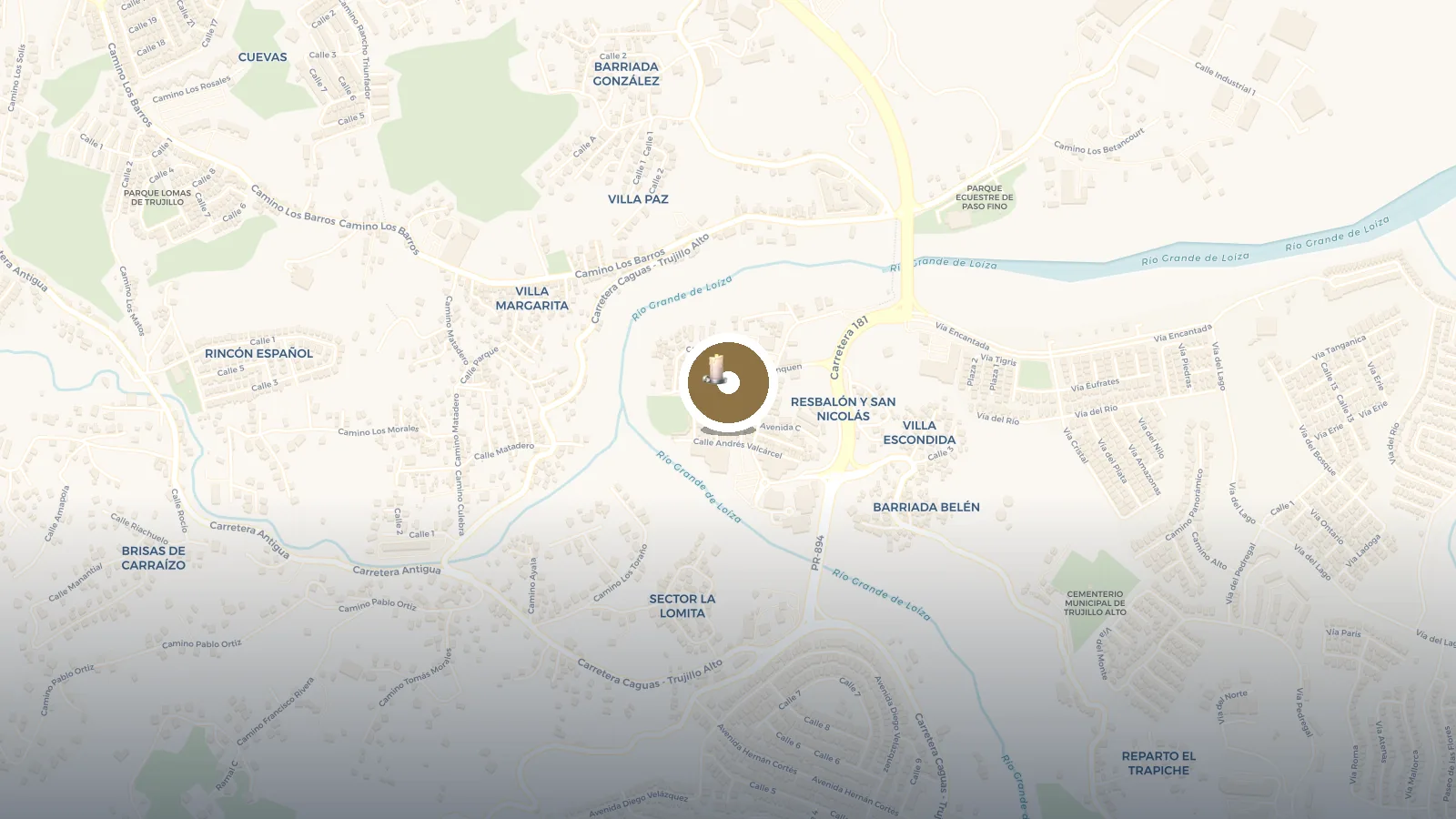 Mapa de Parroquia Santa Cruz