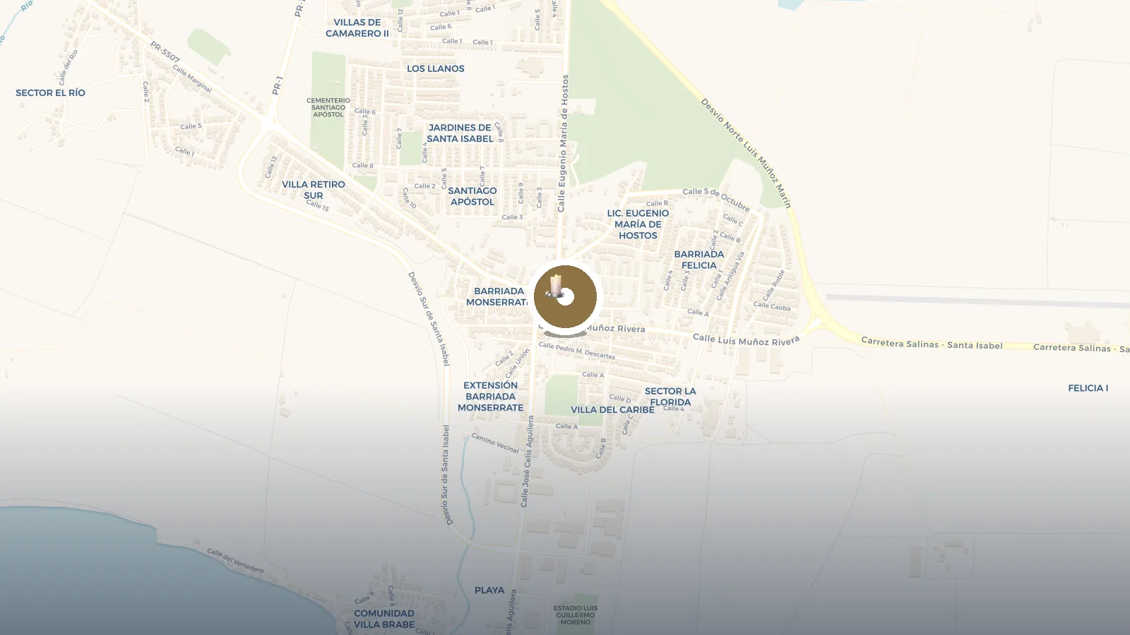 Mapa de Parroquia Santiago Apóstol