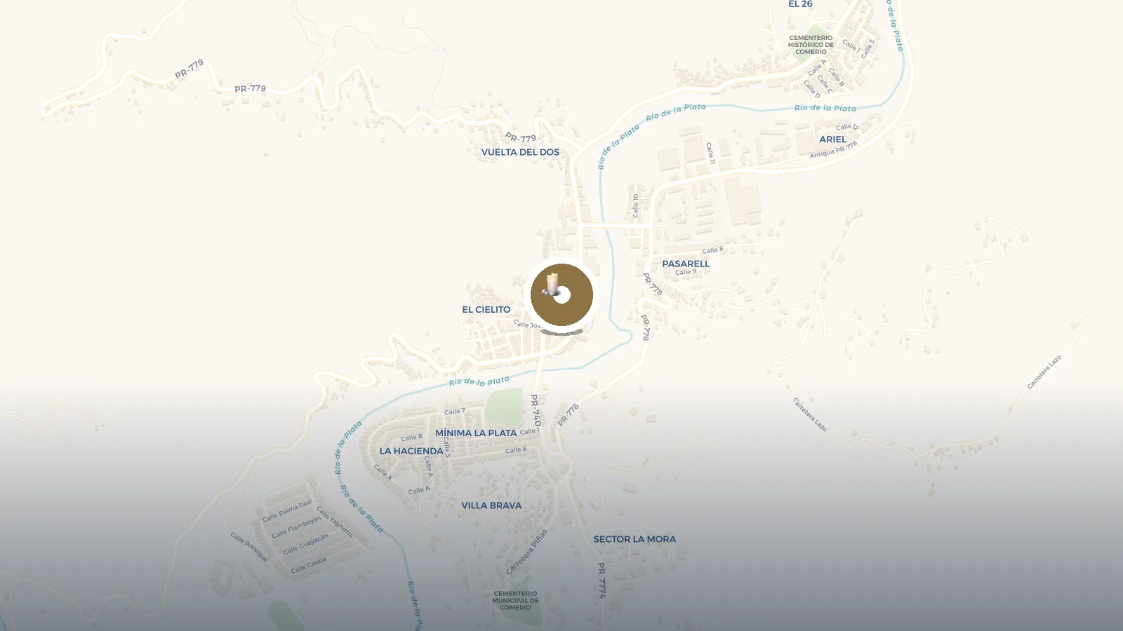 Mapa de Parroquia Santo Cristo de la Salud