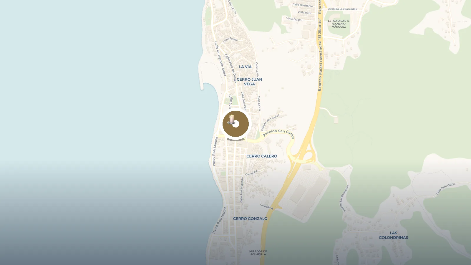 Mapa de Plaza Aguadilla
