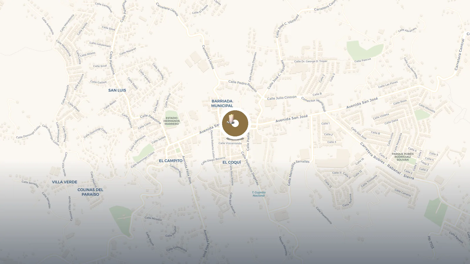 Mapa de Plaza Aibonito