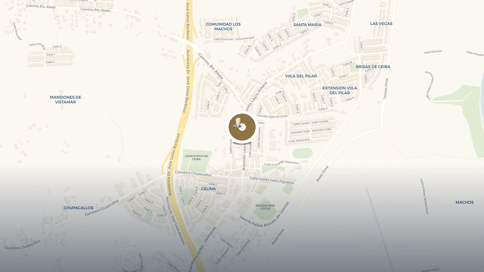 Mapa de Plaza Ceiba