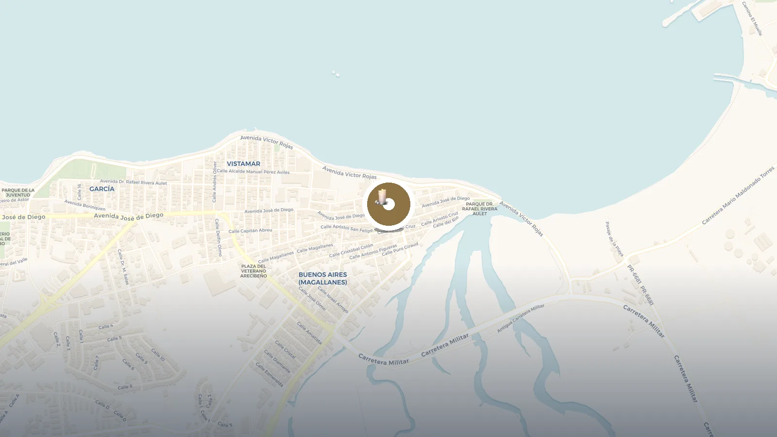 Mapa de Plaza De Arecibo