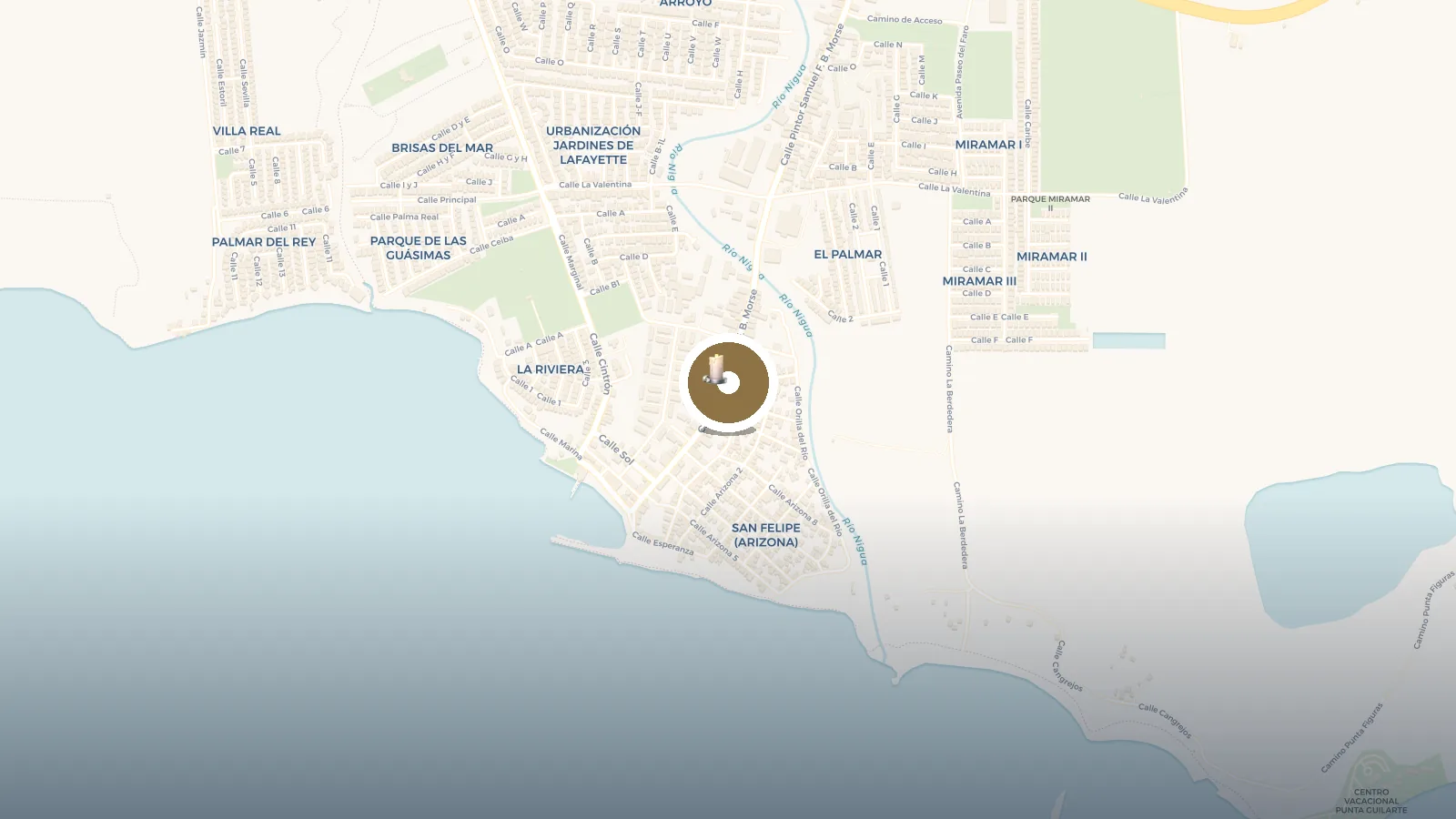 Mapa de Plaza de Recreo de Arroyo