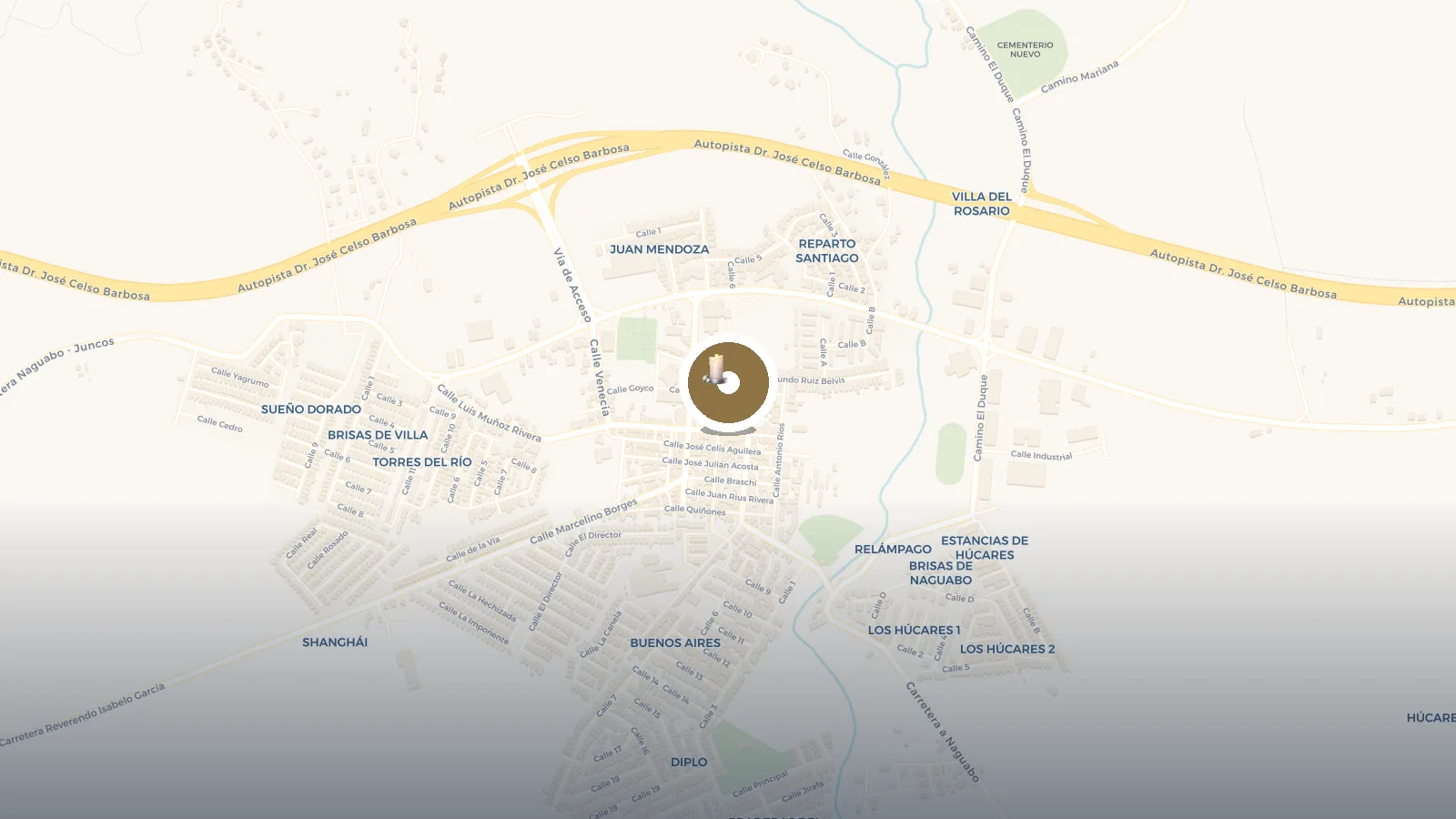 Mapa de Plaza de Recreo de Naguabo