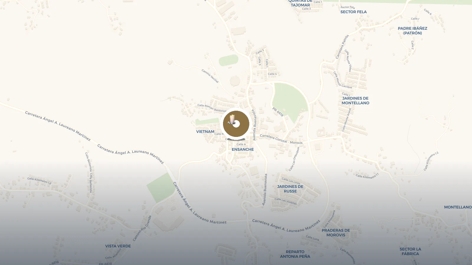 Mapa de Plaza Morovis