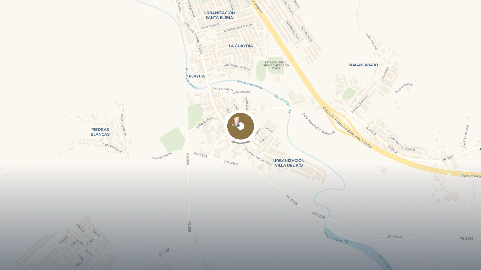 Mapa de Plaza Pública Guayanilla