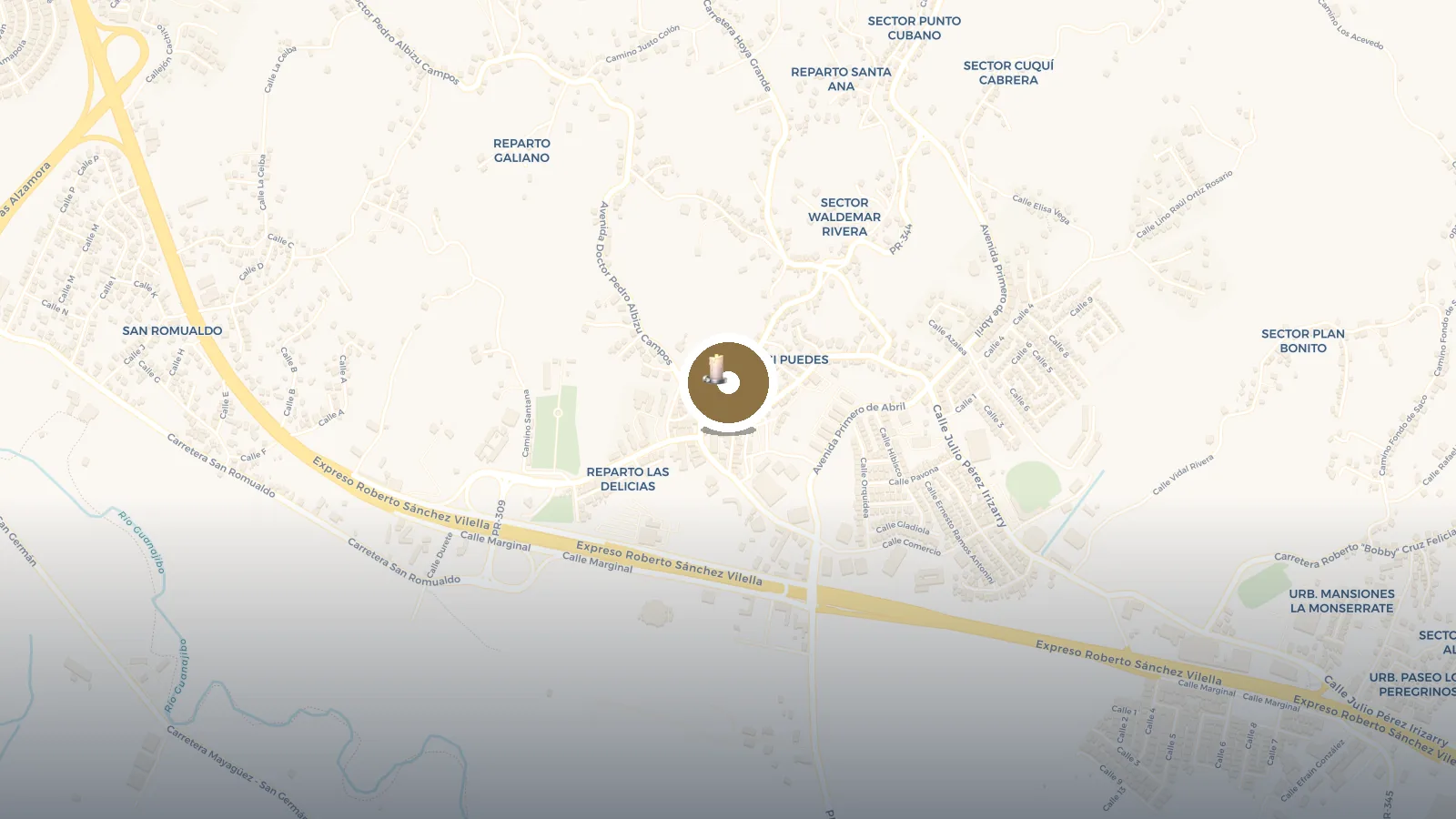 Mapa de Plaza Pública Hormigueros