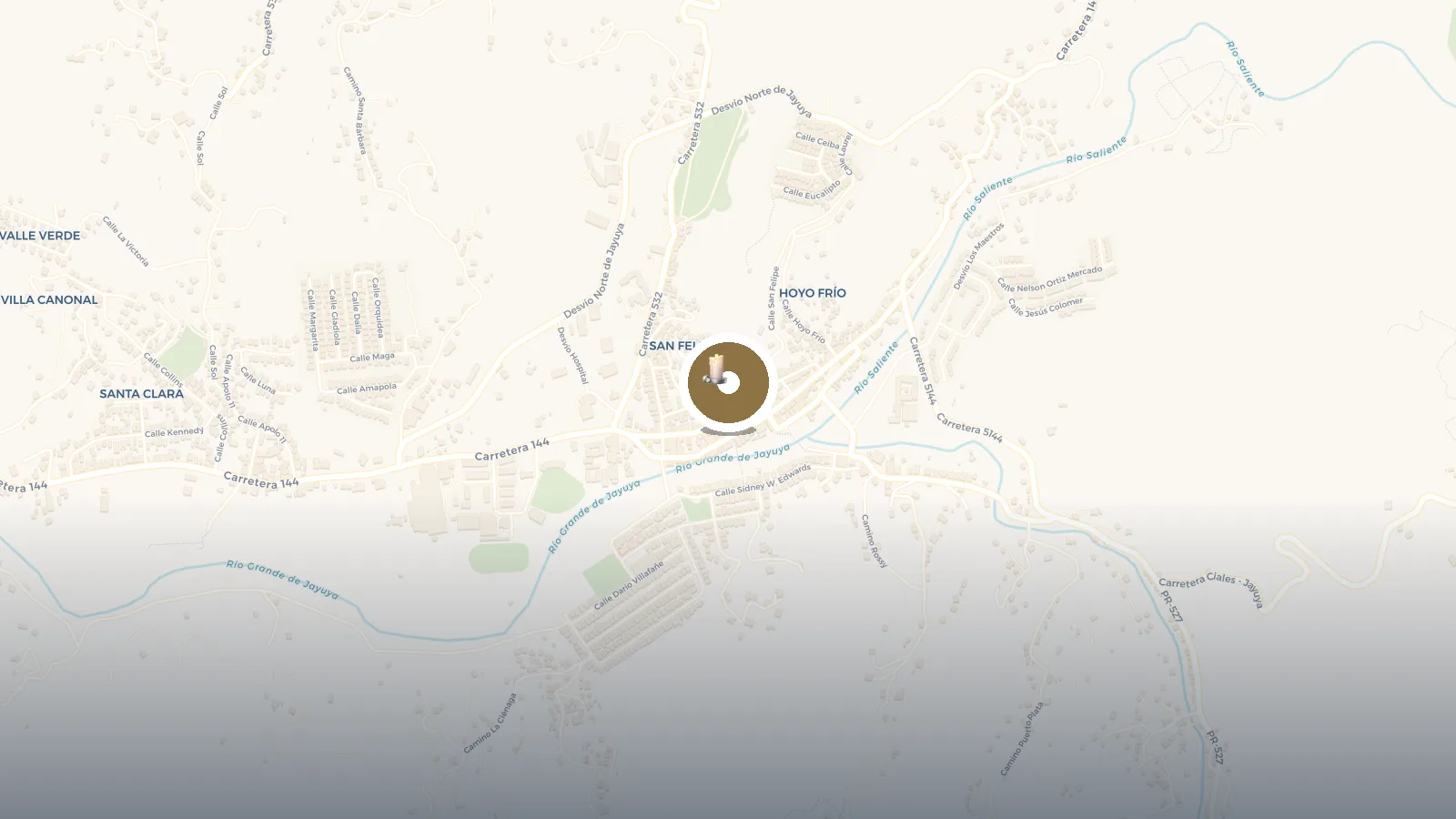 Mapa de Plaza publica Jayuya