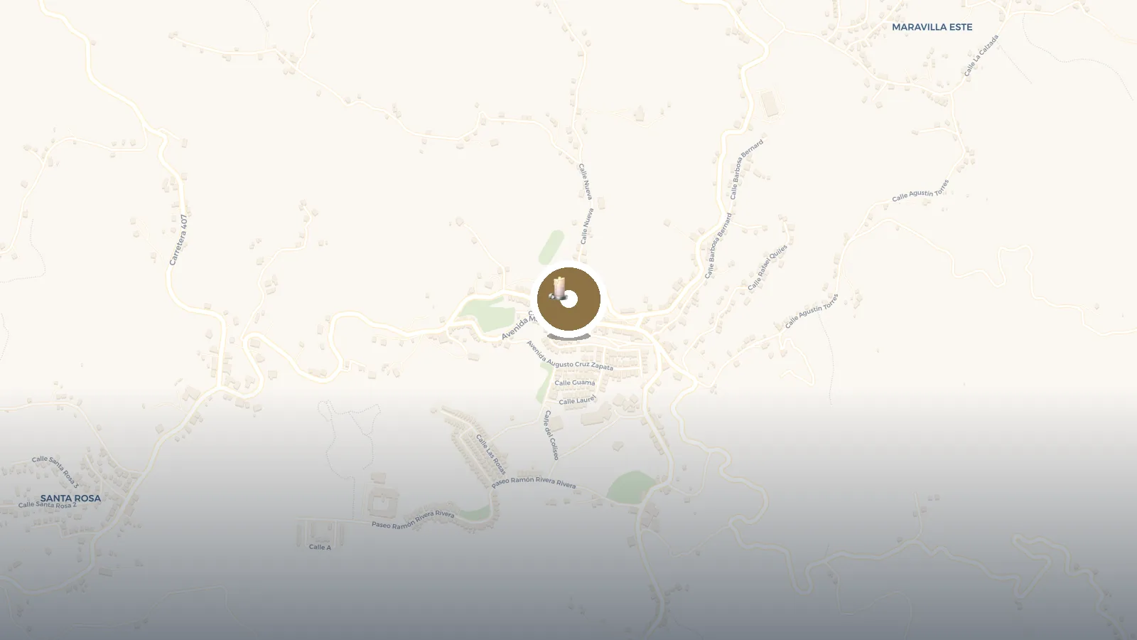 Mapa de Plaza Publica Las Marias