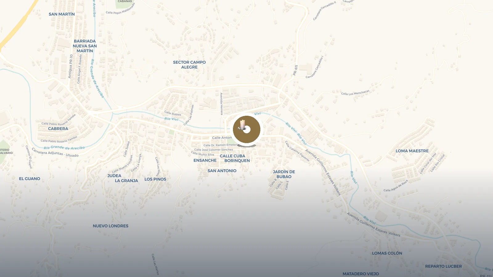 Mapa de San Miguel Arcangel Church