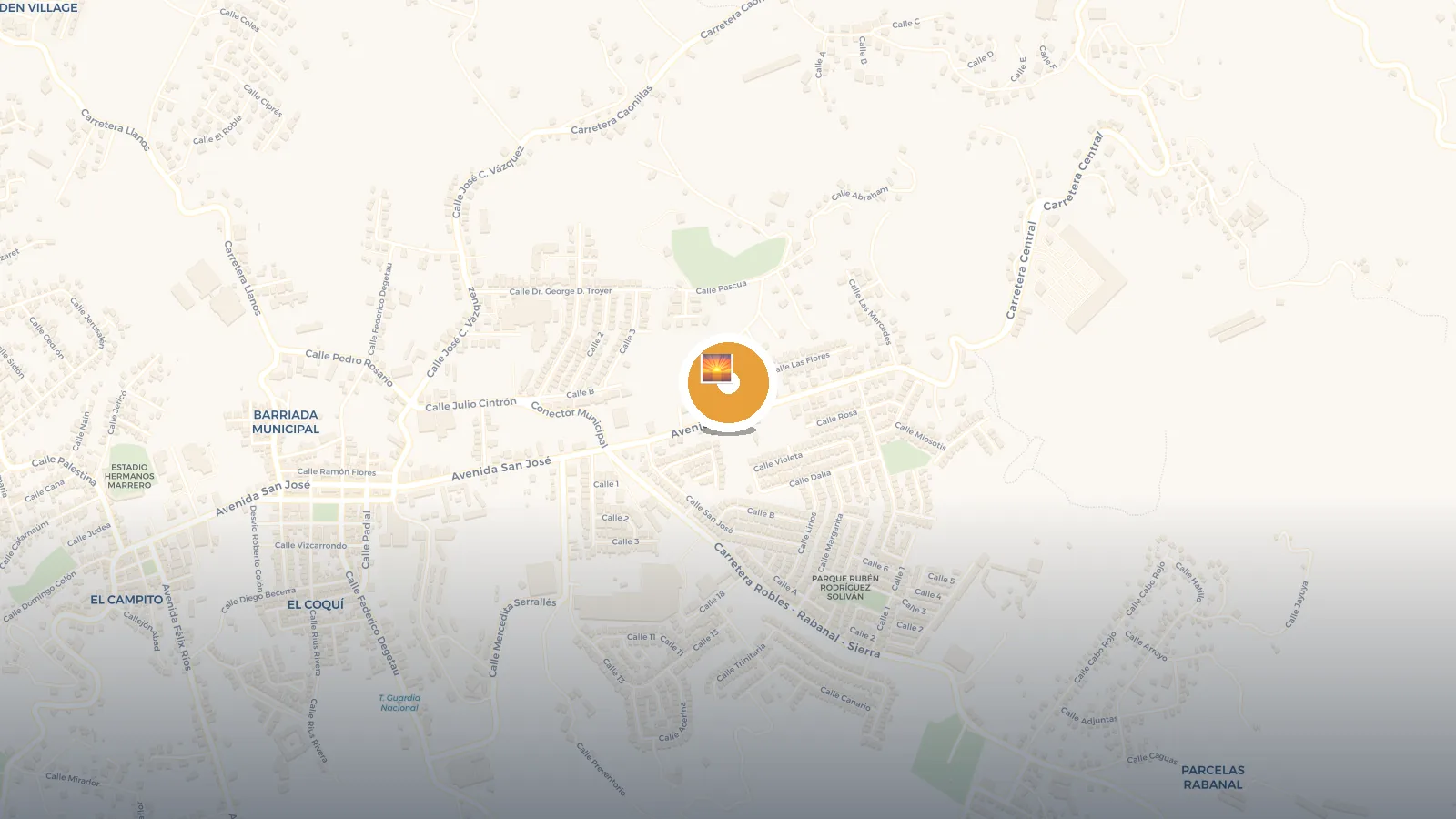 Mapa de Casita Camionero Aibonito 2