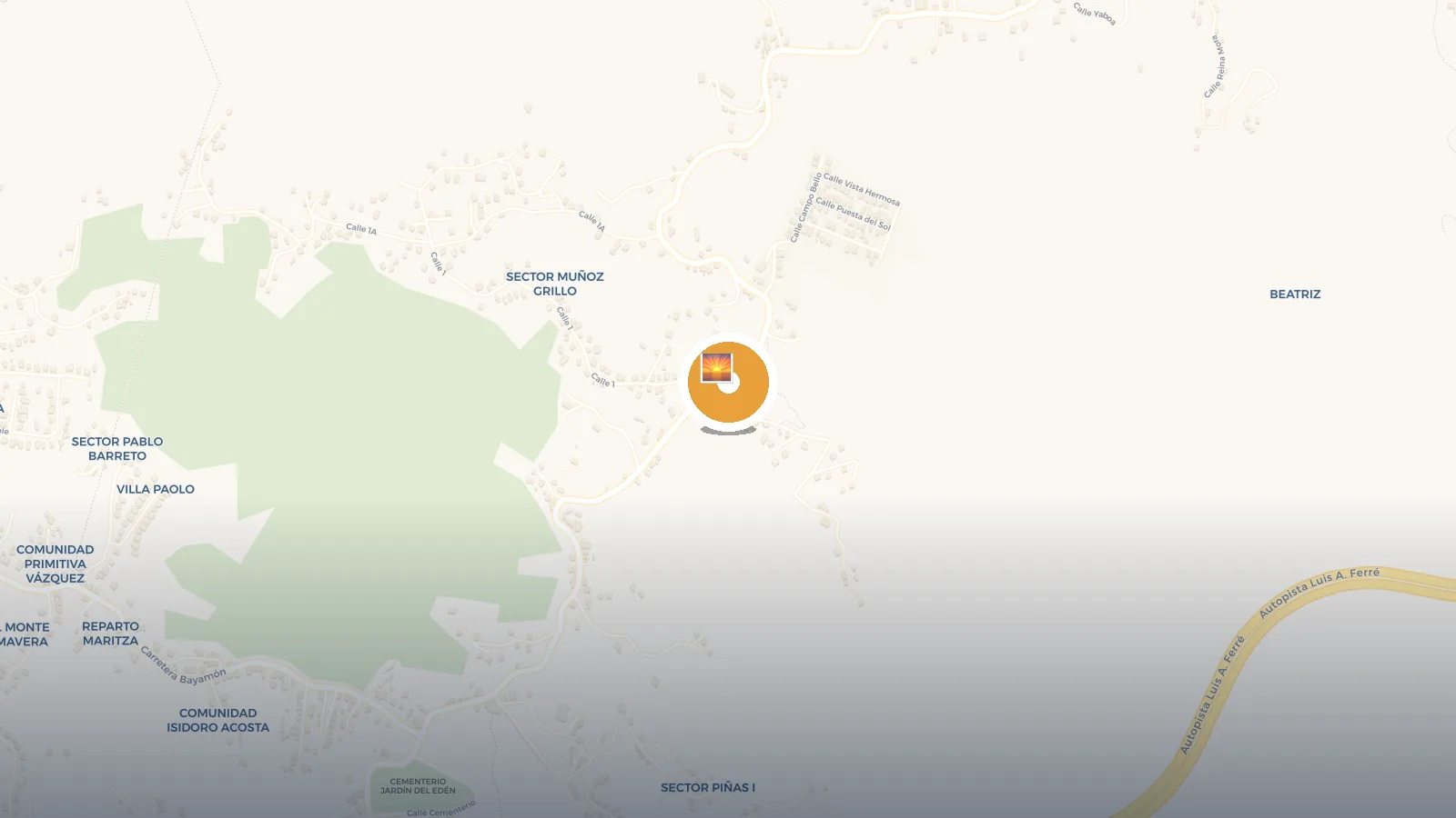Mapa de Casita Camionero Caguas