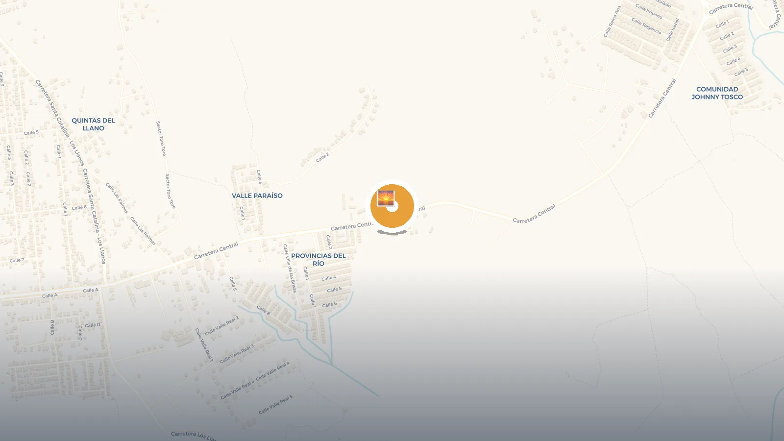 Mapa de Casita Camionero Coamo 1
