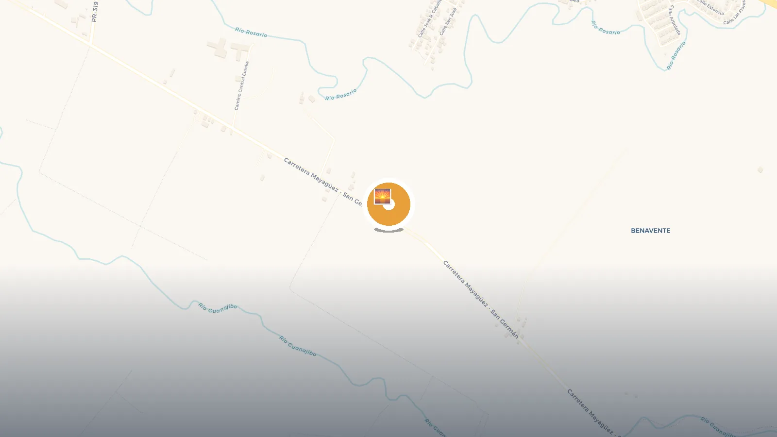Mapa de Casita Camionero Hormigueros