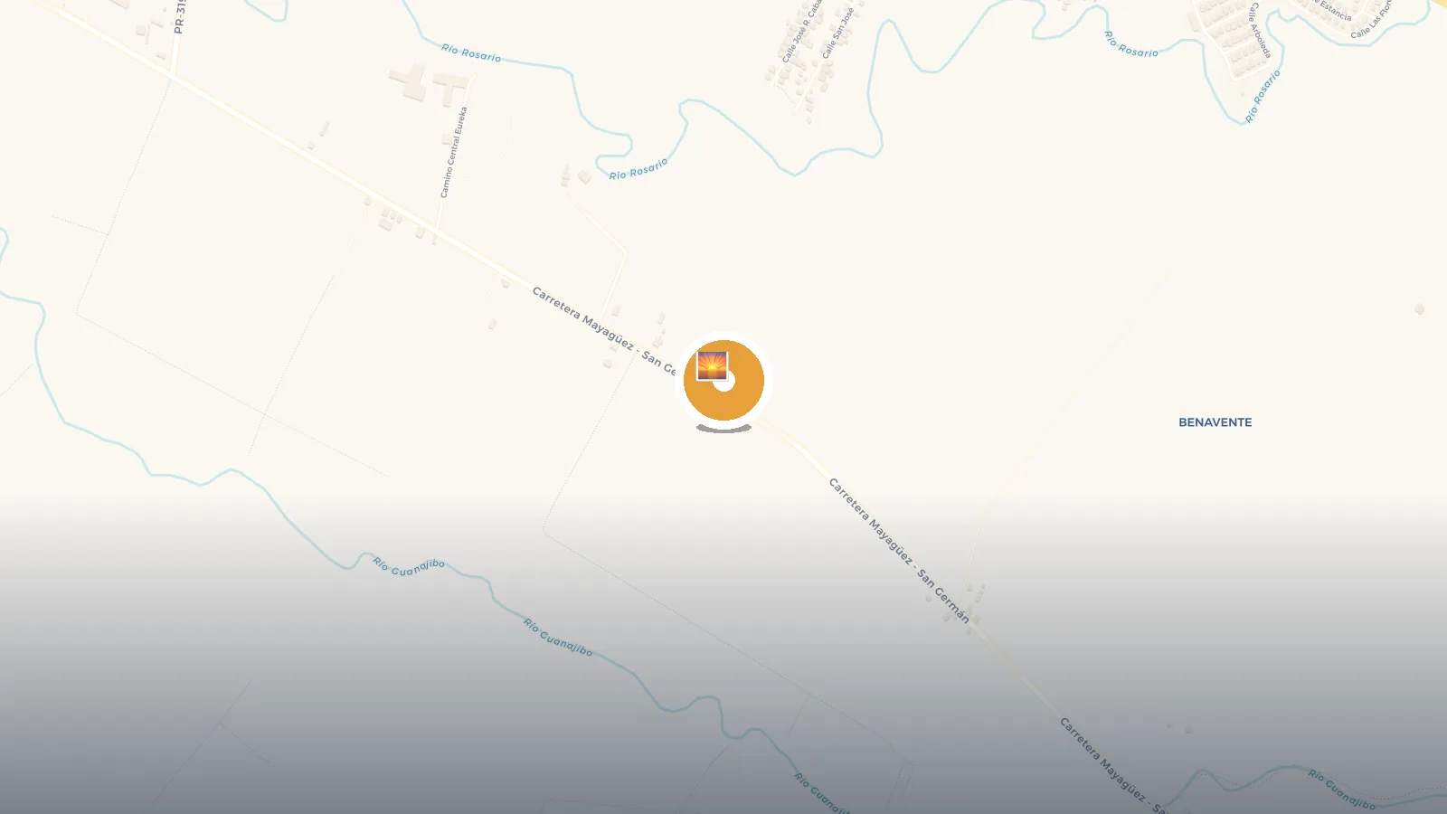 Mapa de Casita Camionero Hormigueros