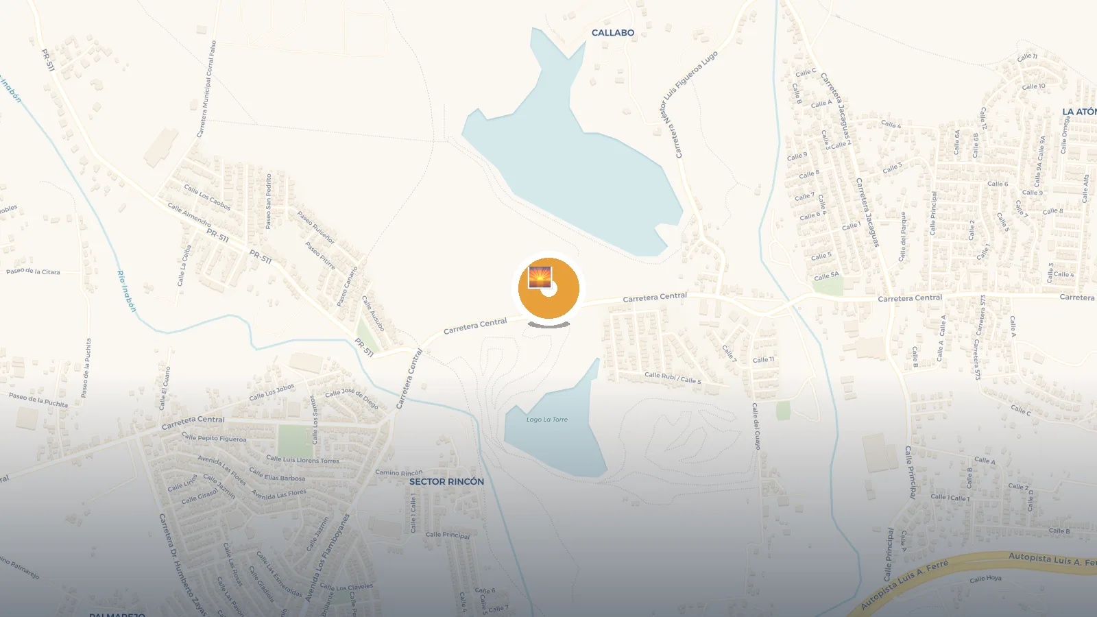 Mapa de Casita Camionero Juana Díaz 1