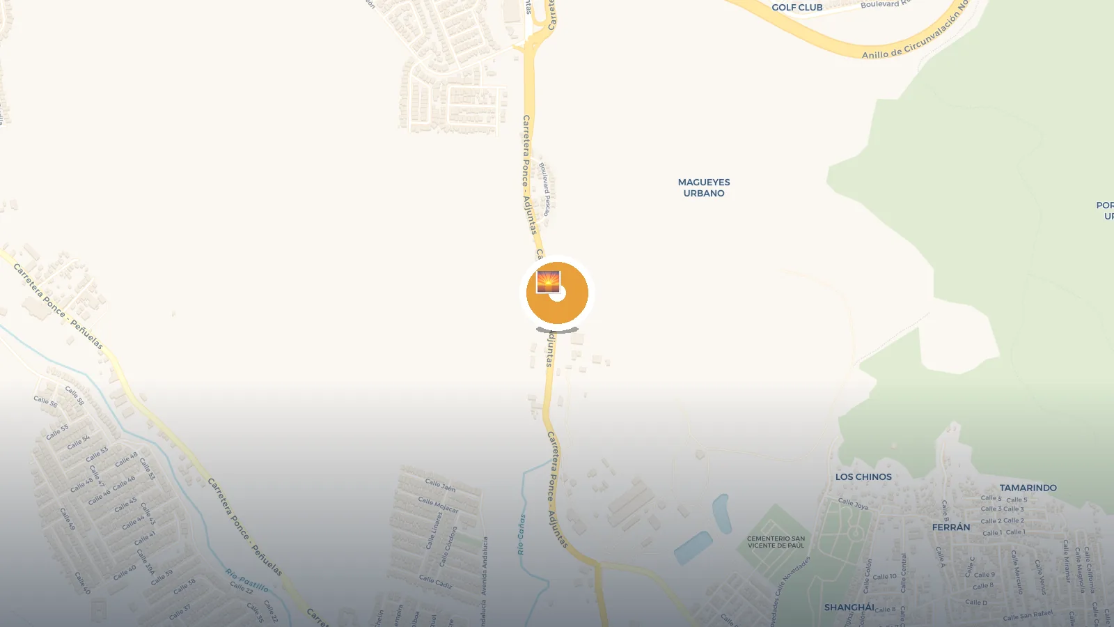 Mapa de Casita Camionero Ponce 2