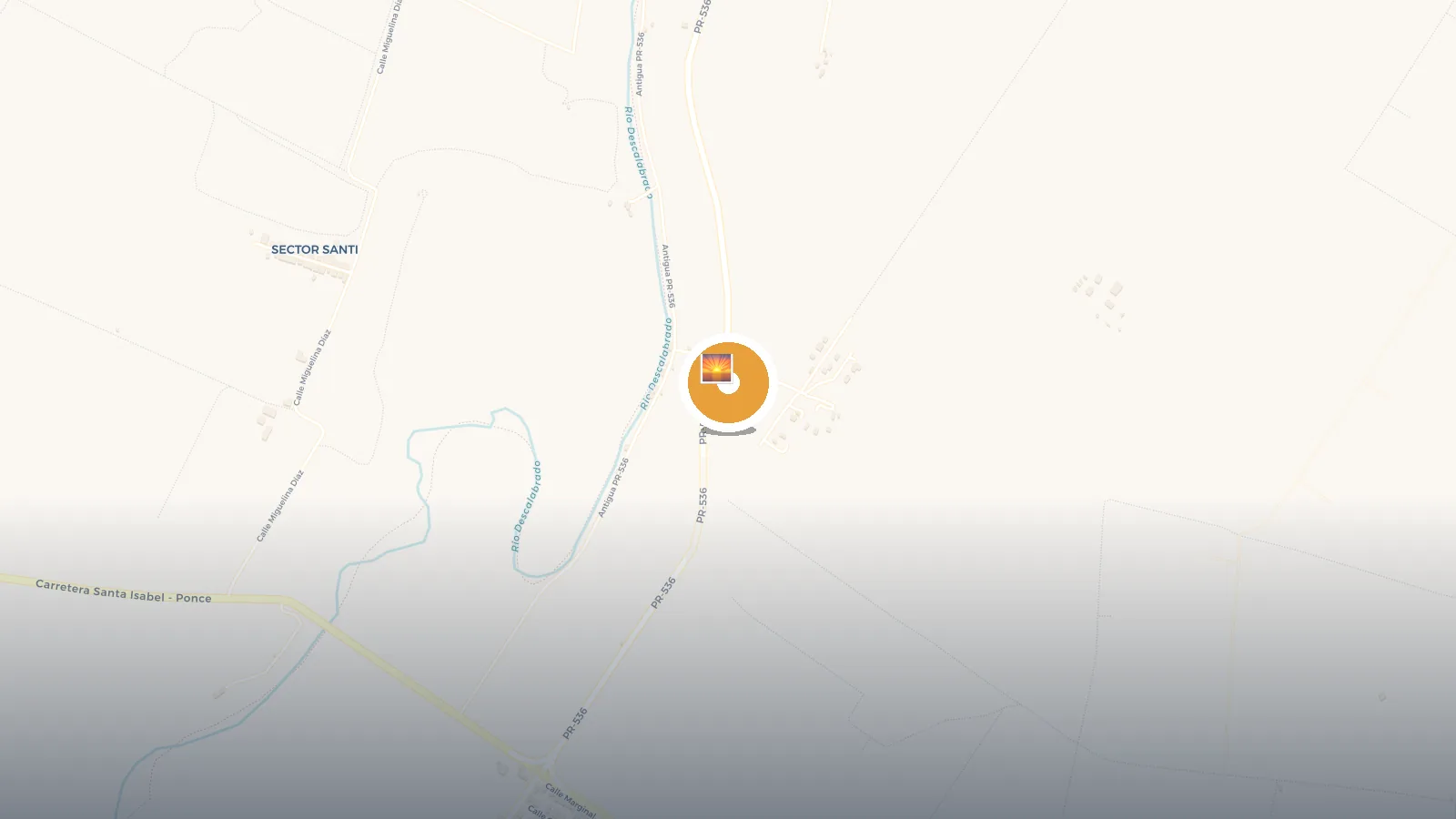 Mapa de Central Cortada, Sugar Mill