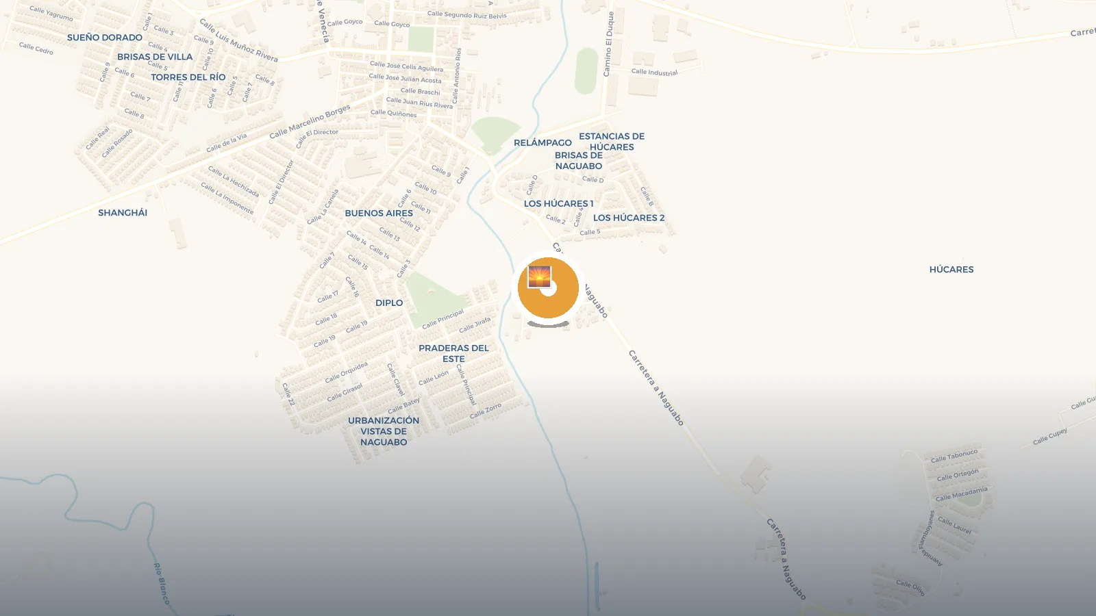Mapa de Central Triunfo