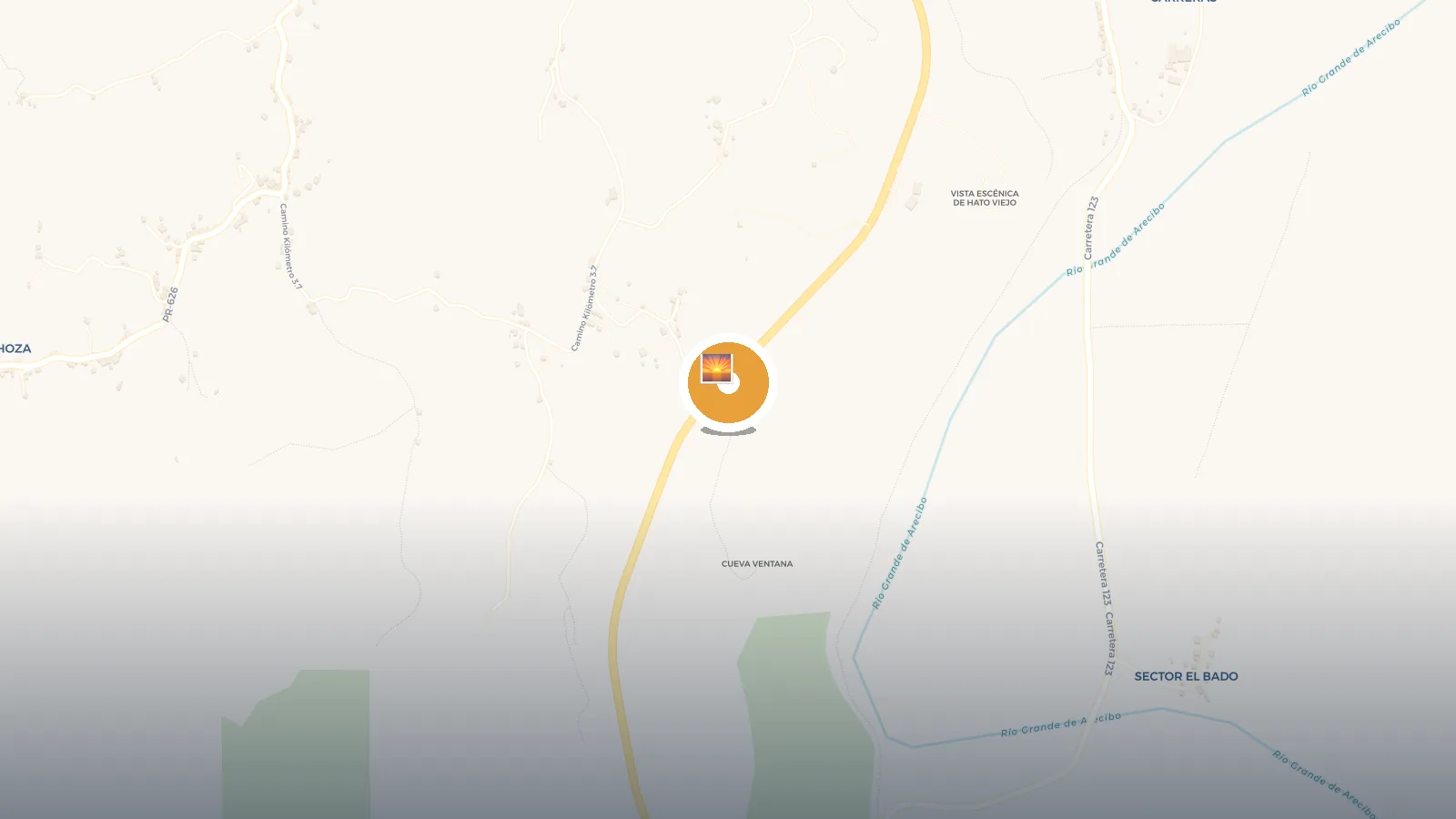 Mapa de Cueva Ventana