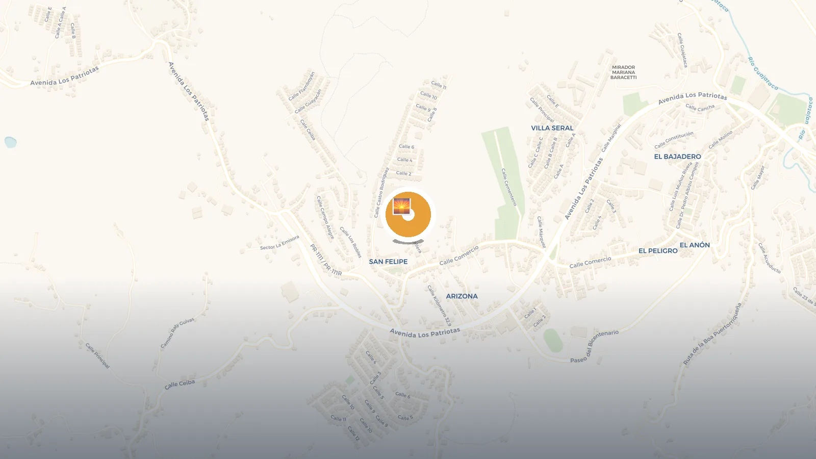 Mapa de Hacienda Renacer de Lares
