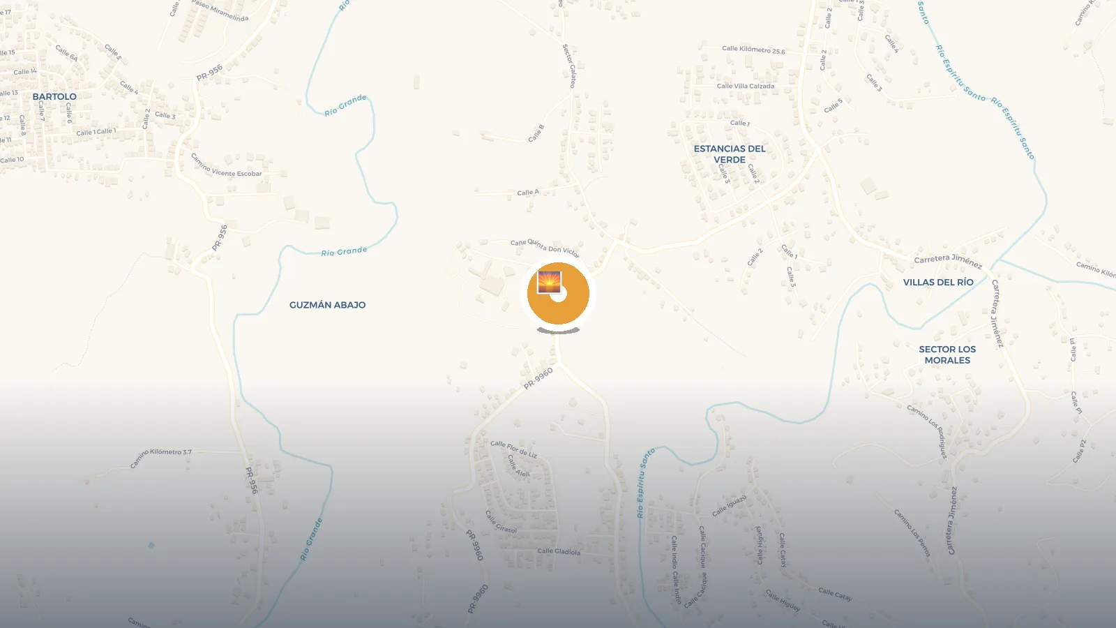 Mapa de Hacienda Siesta Alegre