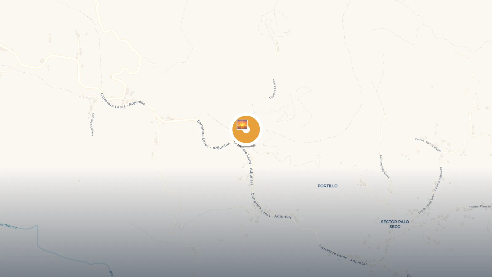 Mapa de Hacienda Tres Ángeles