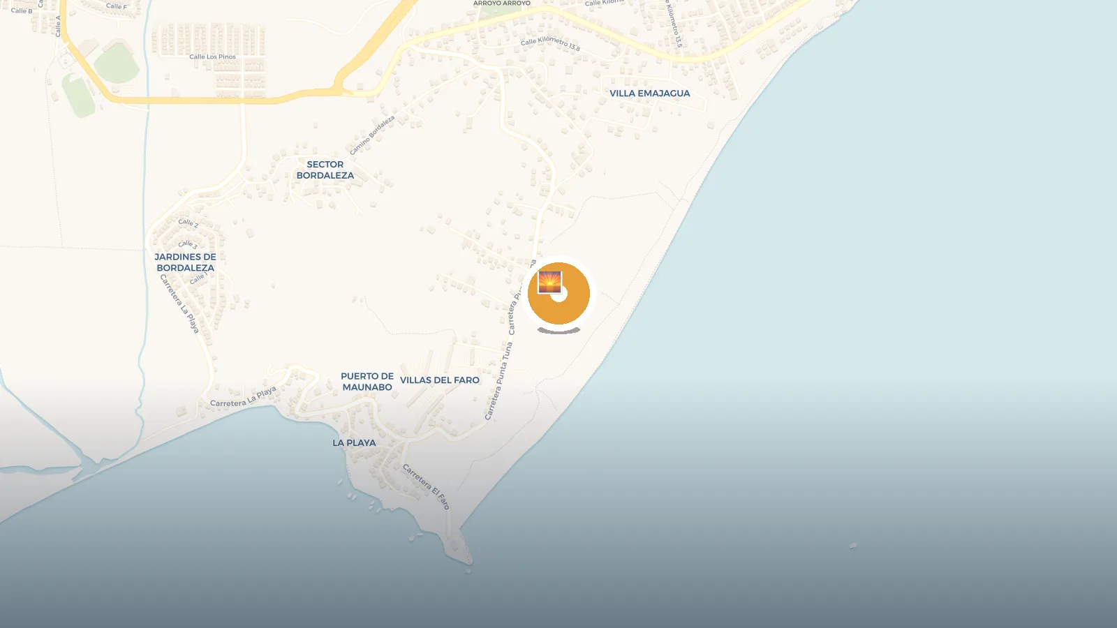 Mapa de Humedal Punta Tuna