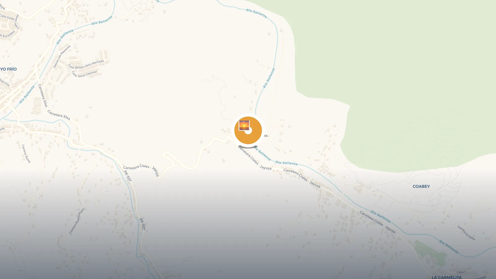 Mapa de La Piedra Escrita