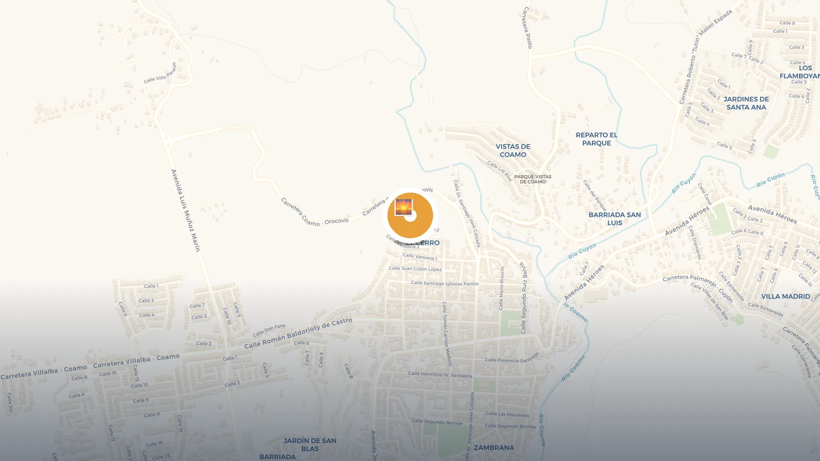 Mapa de Mirador Placeres