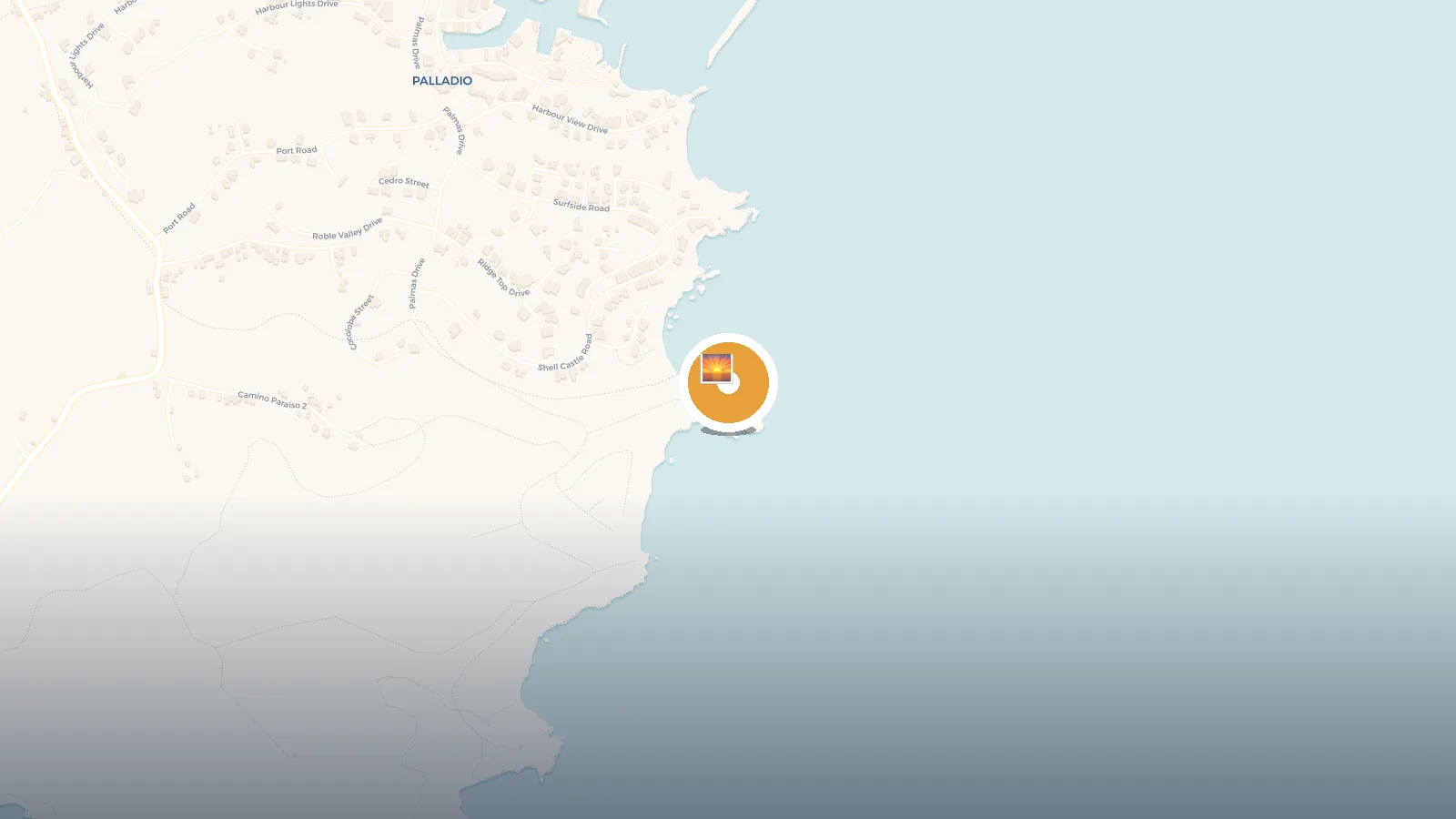 Mapa de Mirador Punta Icacos