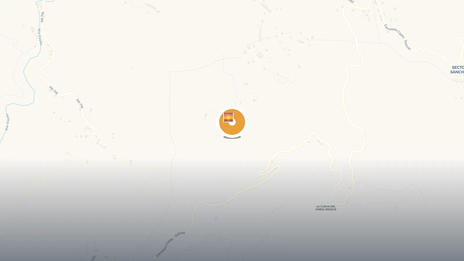 Mapa de Mirador Tetas Cayey