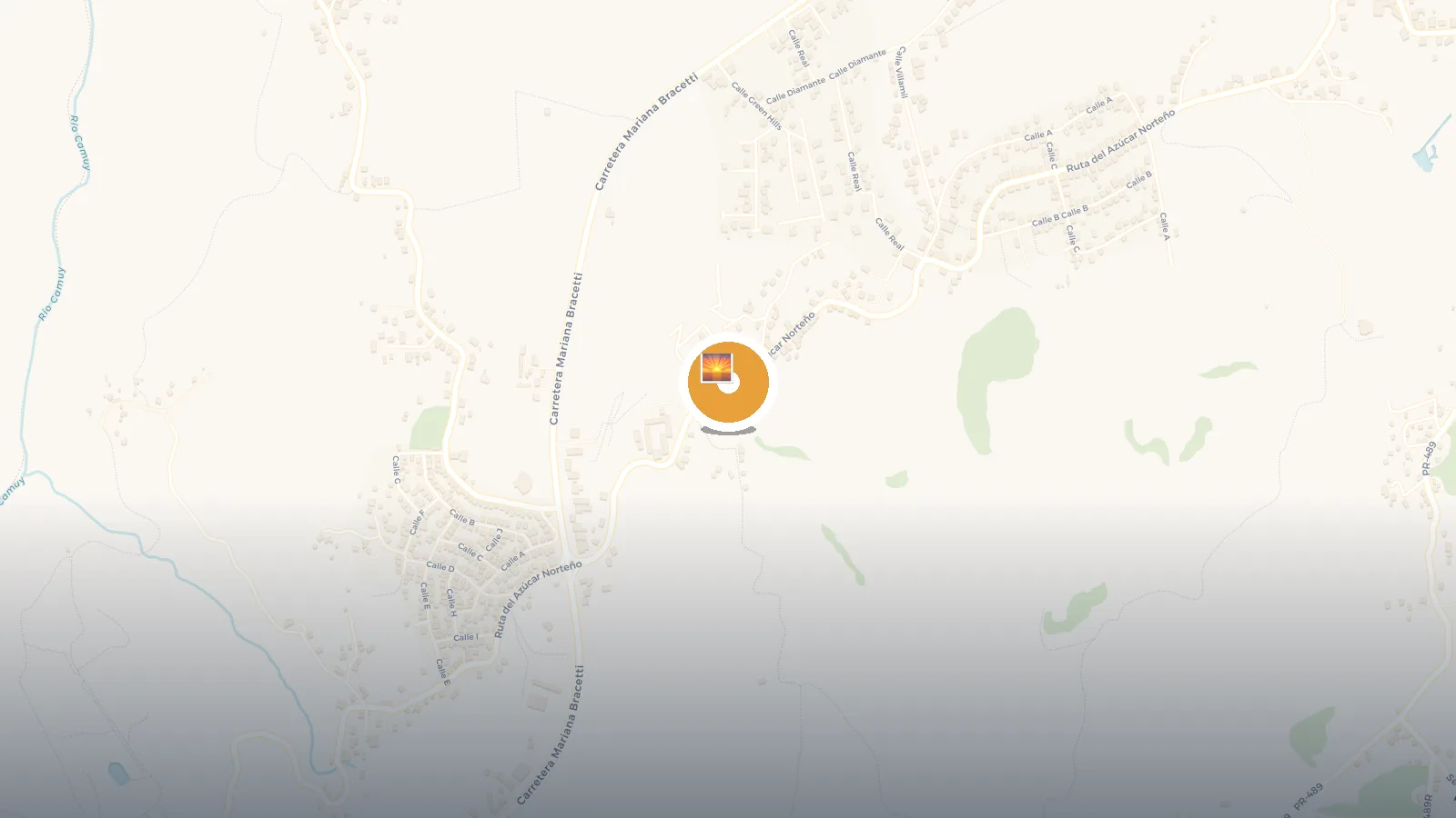 Mapa de Ruinas Central Bayaney