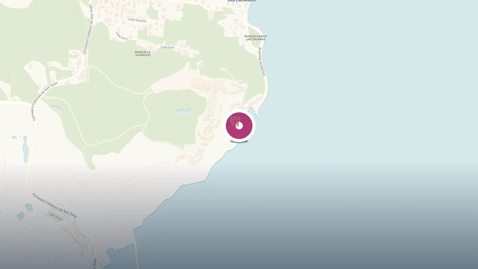 Mapa de Coqui Water Park