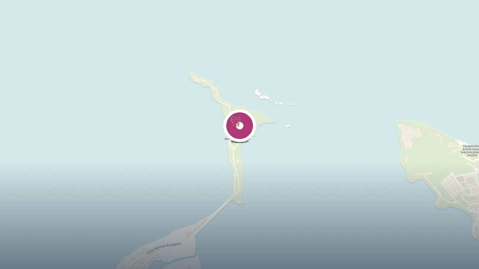 Mapa de Isla de Cabras