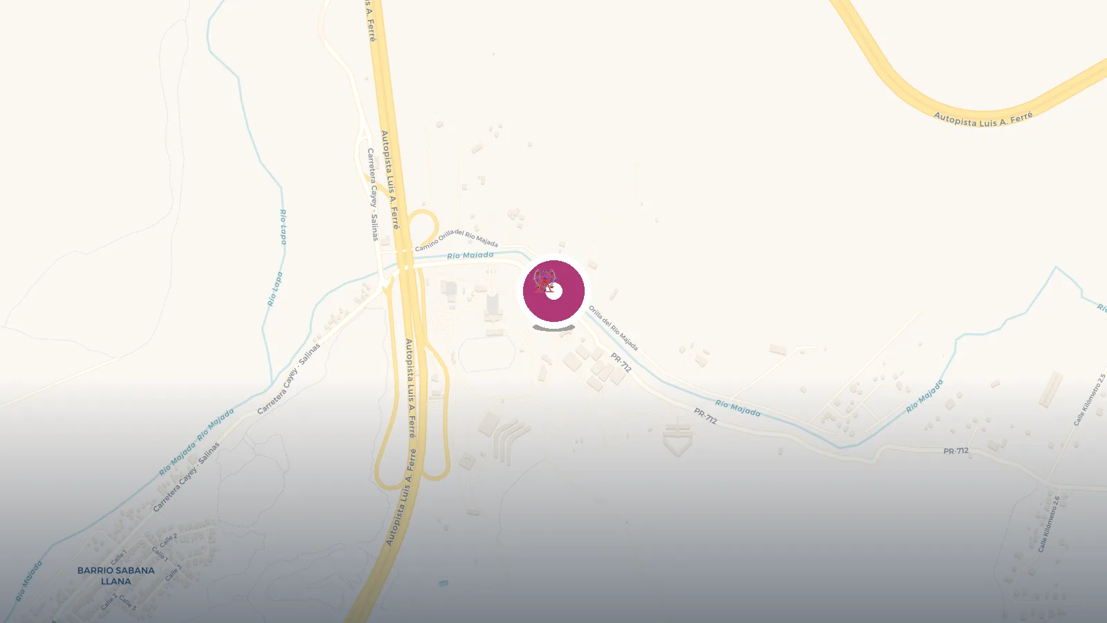 Mapa de Olimpia Water Park