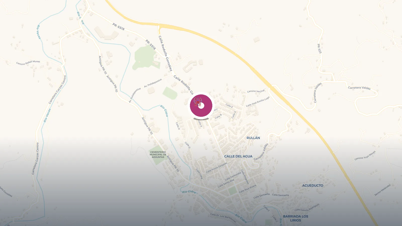 Mapa de Parque del Niño