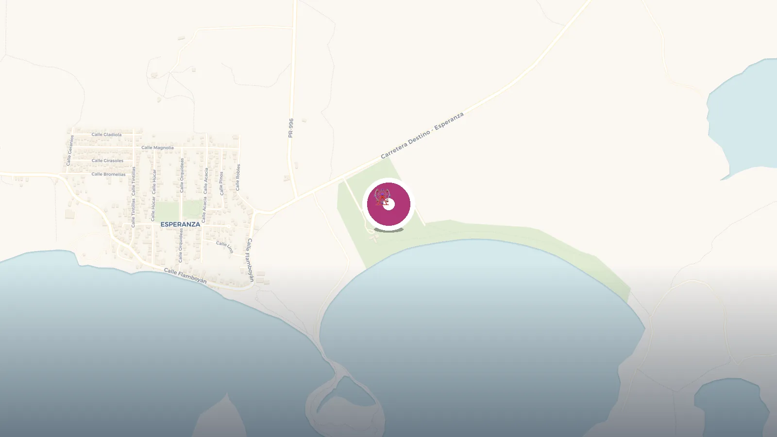 Mapa de Parque Nacional Sun Bay