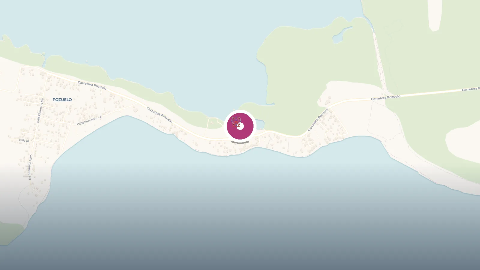 Mapa de Paseo Tablado Punta Pozuelo