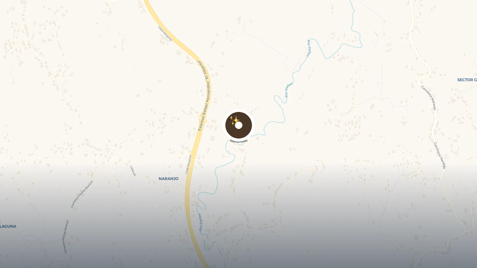 Mapa de Ajibarao Vecindad Jibara