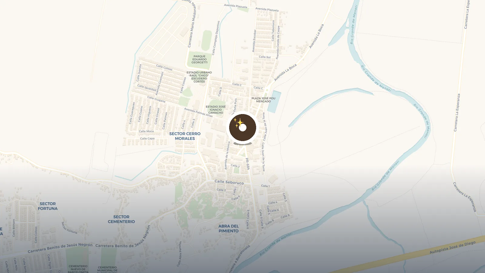 Mapa de Alas Campesino Bistro