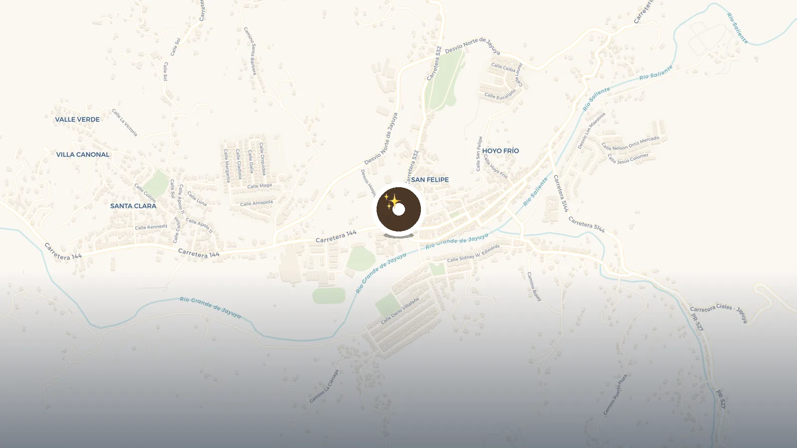 Mapa de Alas en Parada