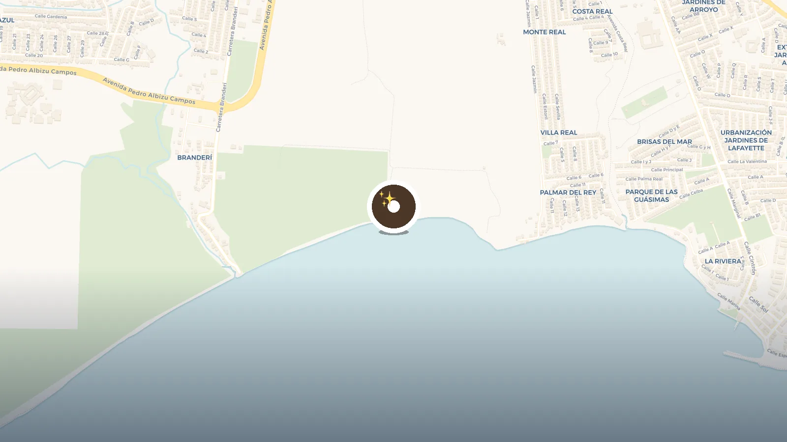 Mapa de Antiguo Muelle