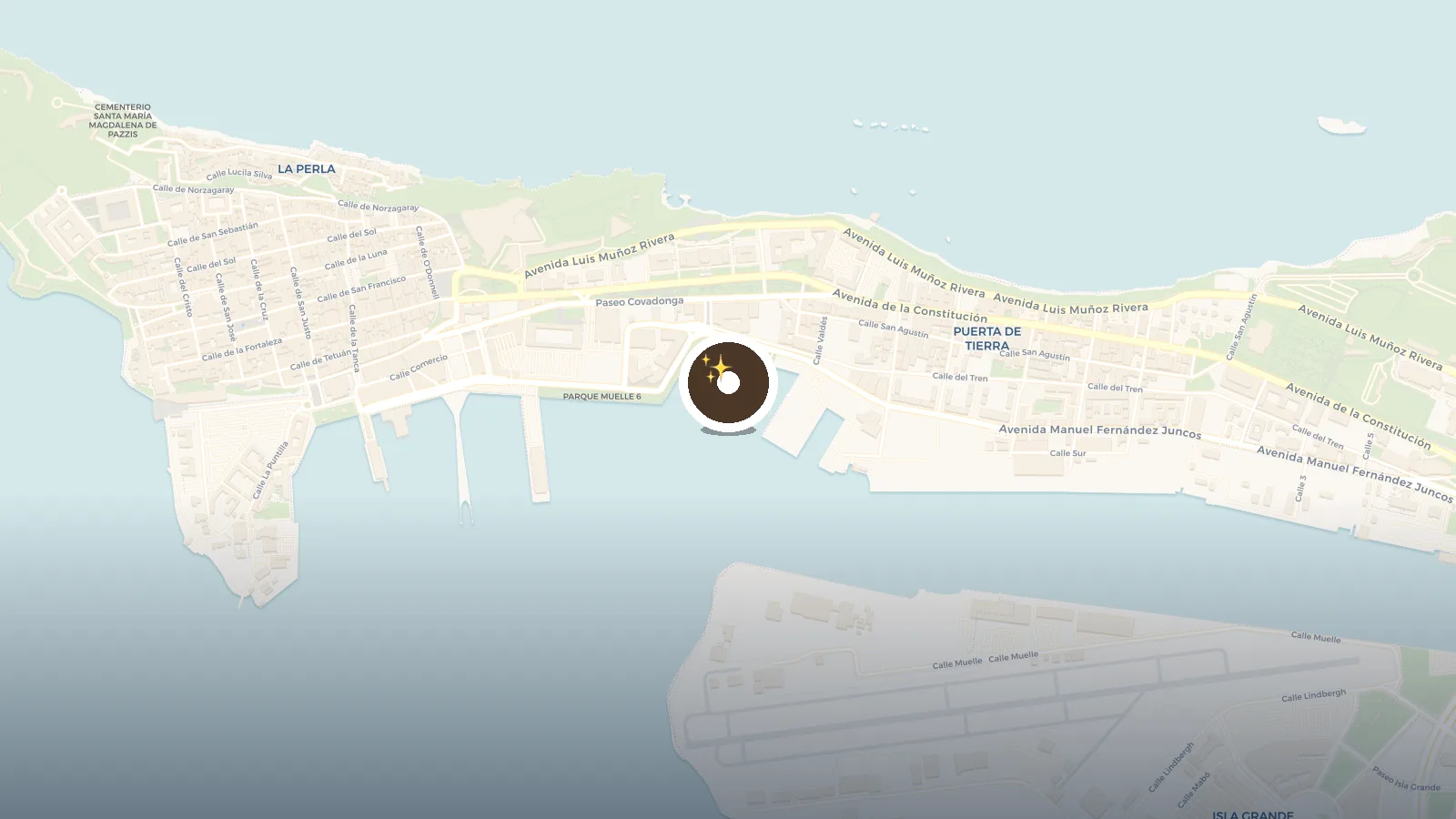 Mapa de Bahía Urbana