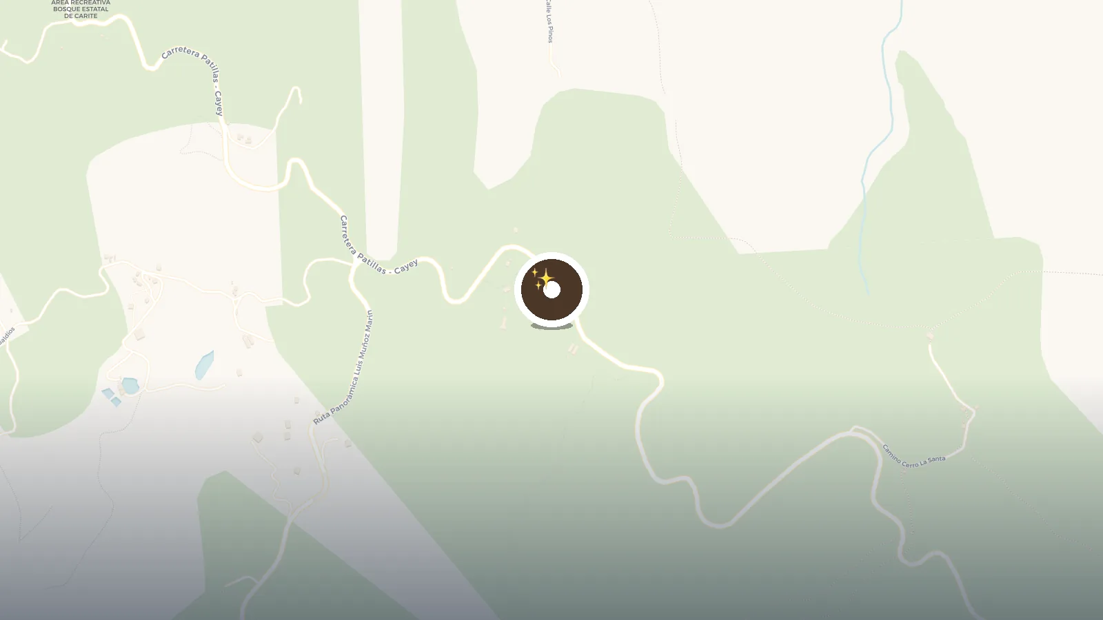 Mapa de Campamento Guavate (antigua carcel)