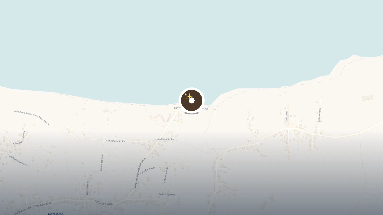 Mapa de Cara del Indio en Piedra